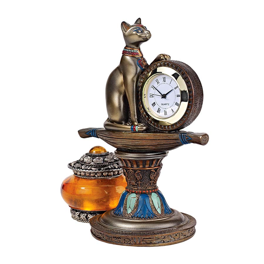 Bastets Egyptian Altar Clock Clock Gift