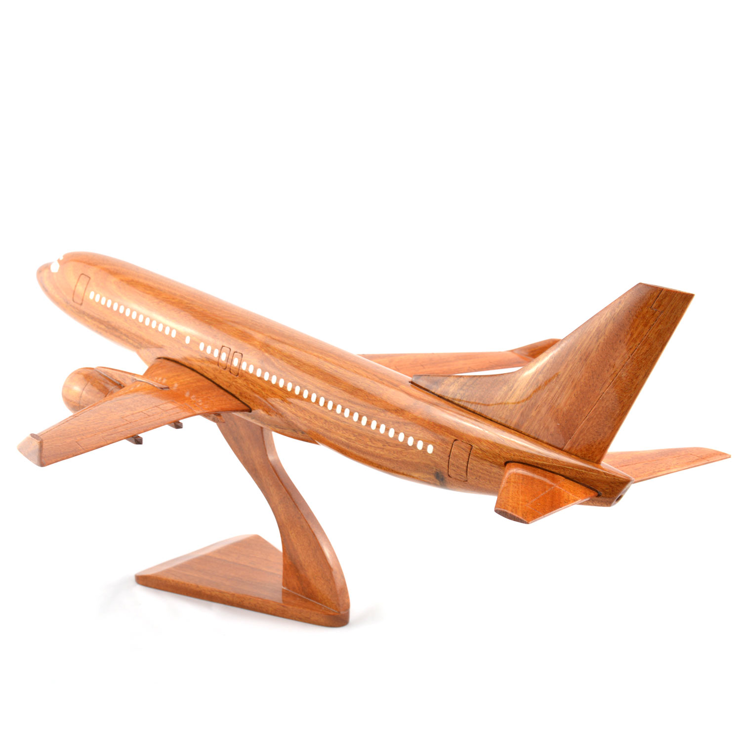Boeing 737 Wooden Airplane Model5 