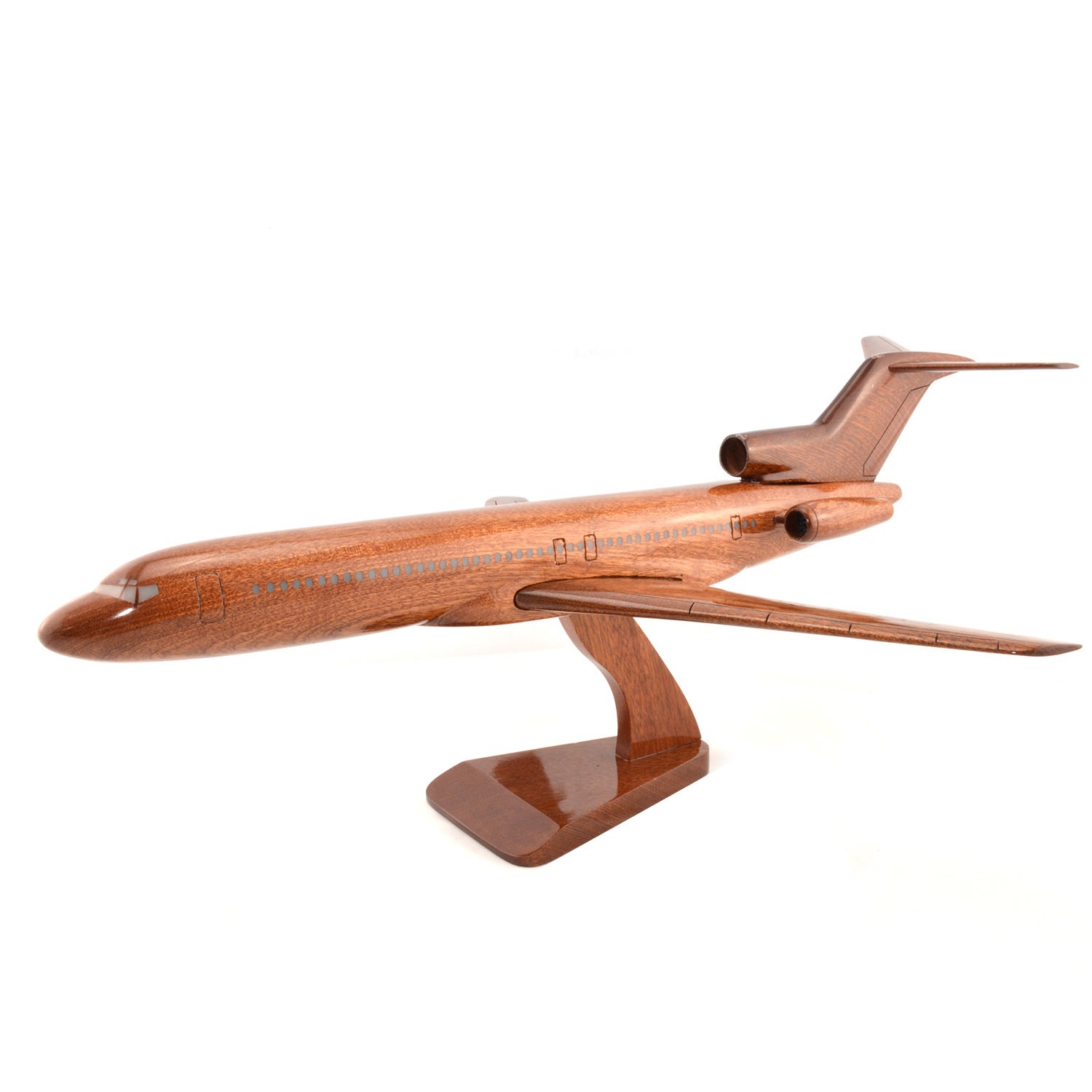 wooden model airplane